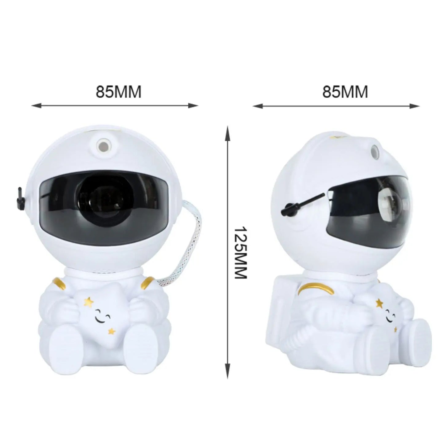 Galaxy Star Astronaut Projector LED Night Light Starry Sky Porjectors Lamp Decoration Bedroom Room Decorative For Children Gifts